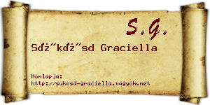 Sükösd Graciella névjegykártya